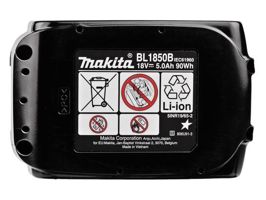 MAKITA Accu schuif BL1850B 18V/5.0AH
