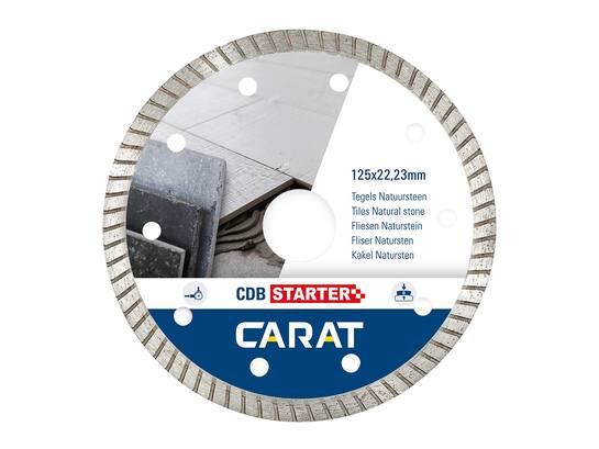 Carat Diamantzaag tegels/natuursteen CDB STARTER 115X22,23