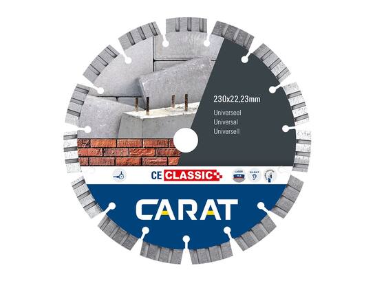 CARAT Diamantzaag universeel CE CLASSIC 230X22,23
