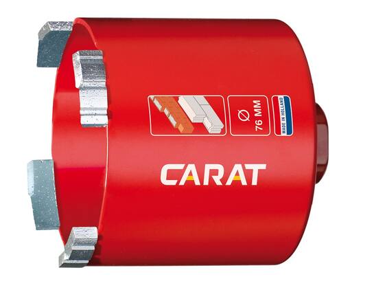 CARAT Dozenboor diamant DUSTEC 76X60/M16