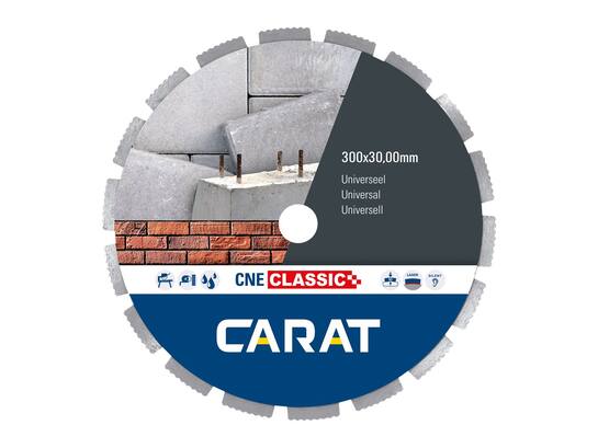 CARAT Diamantzaag universeel CNE CLASSIC 300X30,00