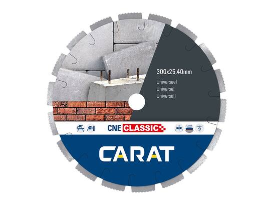 CARAT Diamantzaag universeel CNE CLASSIC 300X30,00