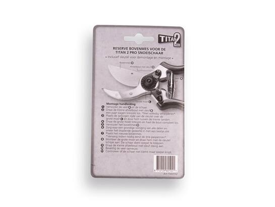 TITAN Bovenmes voor Titan TITANIUM COATING