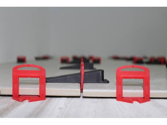 Rubi Delta level clips voeg 1 mm 200 stuks 3-12 MM