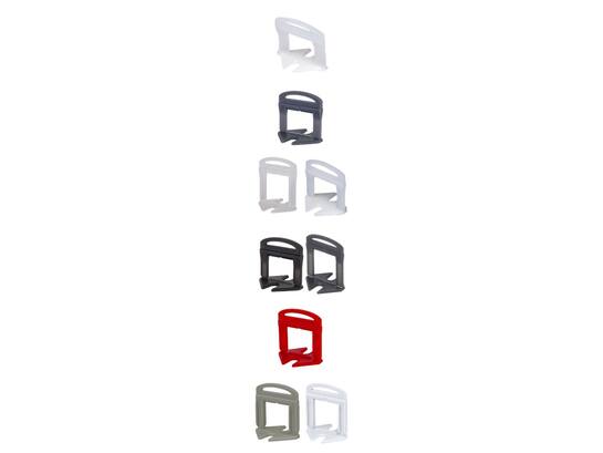 Rubi Delta level clips voeg 2 mm 2400 stuks 3-12 MM