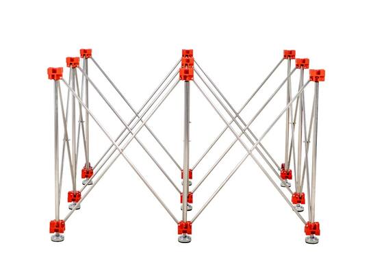 RUBI werktafel inklapbaar RETRAC-TABLE 120X120CM max.700KG