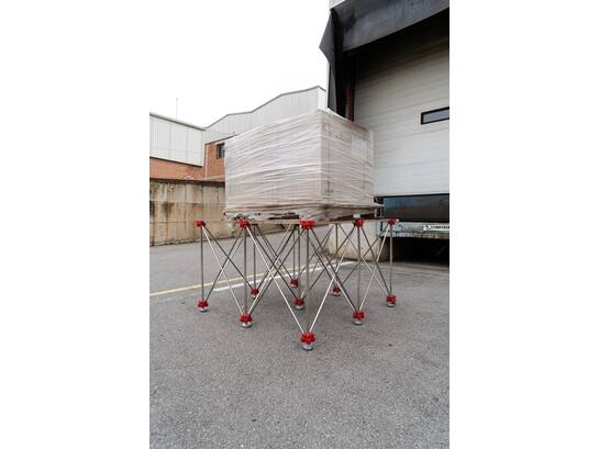 RUBI werktafel inklapbaar RETRAC-TABLE 120X120CM max.700KG