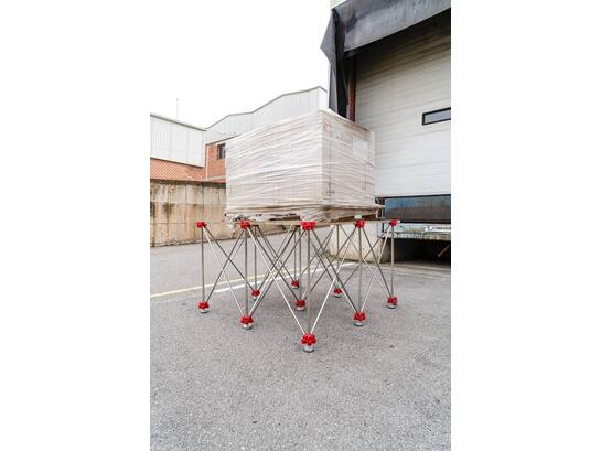 RUBI werktafel inklapbaar RETRAC-TABLE 120X120CM max.700KG