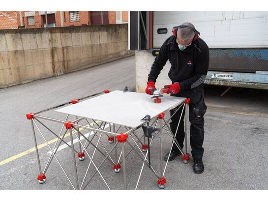 RUBI werktafel inklapbaar RETRAC-TABLE 120X120CM max.700KG