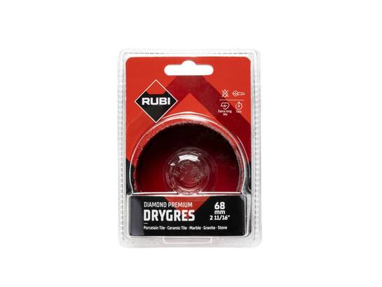 Rubi Tegelboor Drygres Premium haakse slijper 68 MM