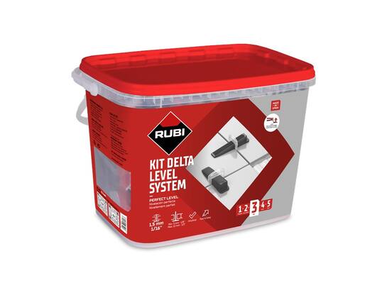 Rubi Delta level system kit 1.5 MM