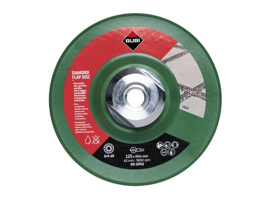 Rubi Diamant lamellenschijf 125 MM K60 M14