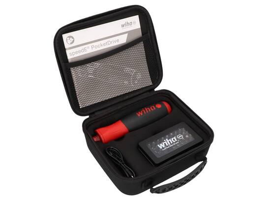 WIHA Elektrische schroevendraaier SpeedE PocketDrive incl. Bits