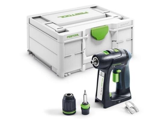 FESTOOL Accu Schroefboormachine C 18 LI BASIC 18V