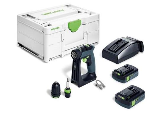 FESTOOL Accu schroefboormachine CXS 18 C3,0-PLUS 18V/3,0AH