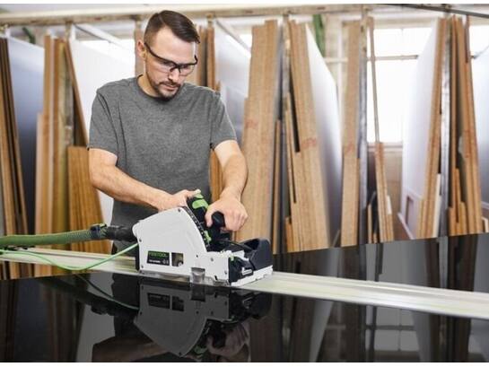 Festool Invalcirkelzaagmachine met voorritser TSV 60 KEBQ-PLUS