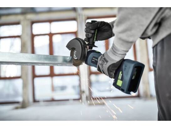 FESTOOL Accu haakse slijpmachine AGC 18-125 EB-BASIC 18V