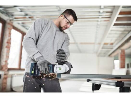FESTOOL Accu haakse slijpmachine AGC 18-125 EB-BASIC 18V