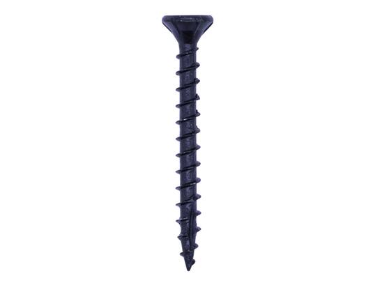 Woodies Ultimate schroef platte kop shield zwart 4.0X20 200st