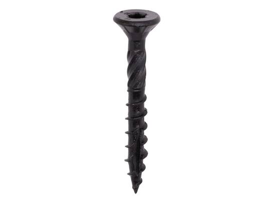 Woodies Ultimate schroef platte kop shield zwart 5.0X50/30 200st