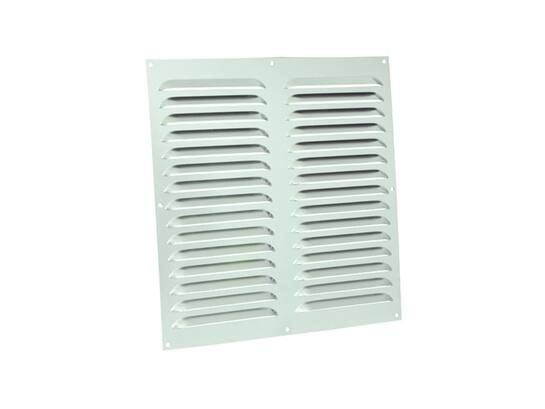 NEDCO Schoepenrooster aluminium VLAK KLEINE SCHOEPEN 300X300 MM