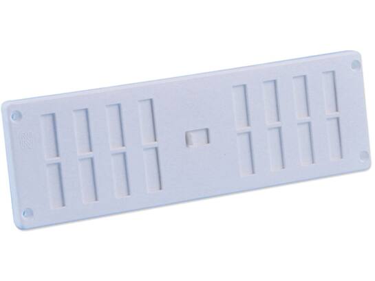 Nedco Schuifrooster wit 80X250 MM