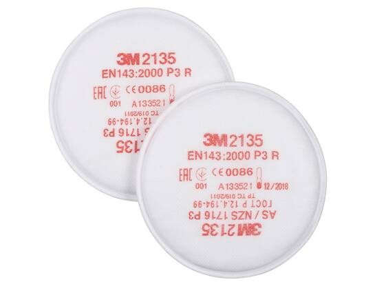 3M Stoffilter 2135 P3 R 2 stuks