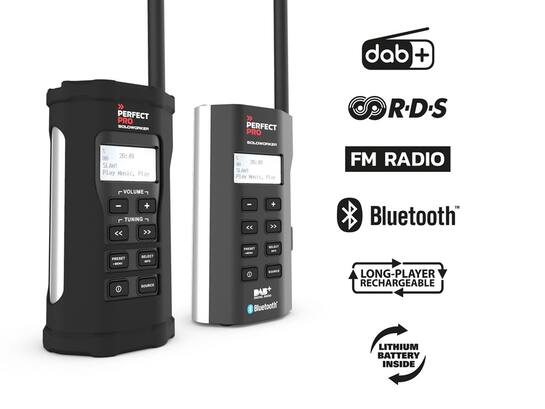 PERFECTPRO Bouwradio SOLOWORKER