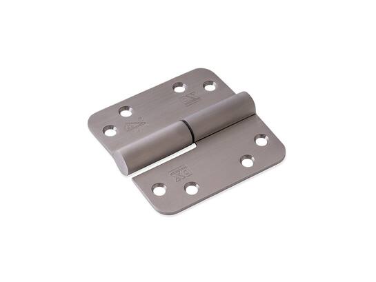 DX Kogelpaumelle rond DIN links RVS ronde hoeken / skg***/links 89X89