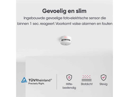 X-SENSE Rookmelder Draadlooskoppelbaar 500.XS01.W 3V