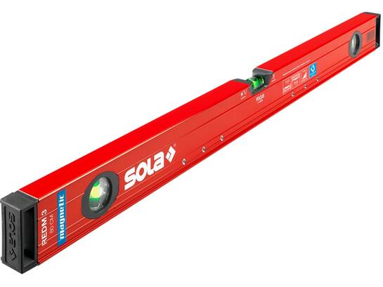 SOLA Waterpas magnetisch aluminium rood REDM 3 60CM