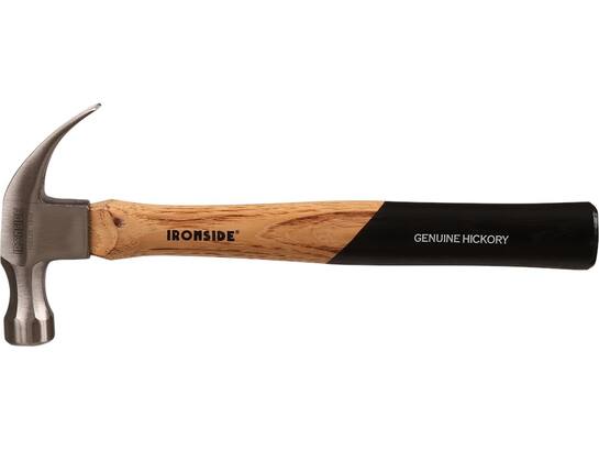 Ironside Klauwhamer met houten steel 570 gram 25 mm