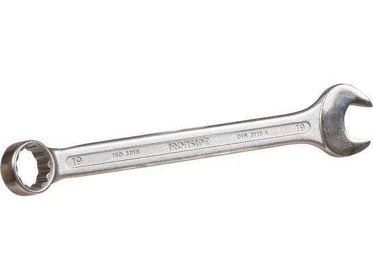 Ironside Ring-steeksleutel chroom 19 mm(vervallen VV=1871002)