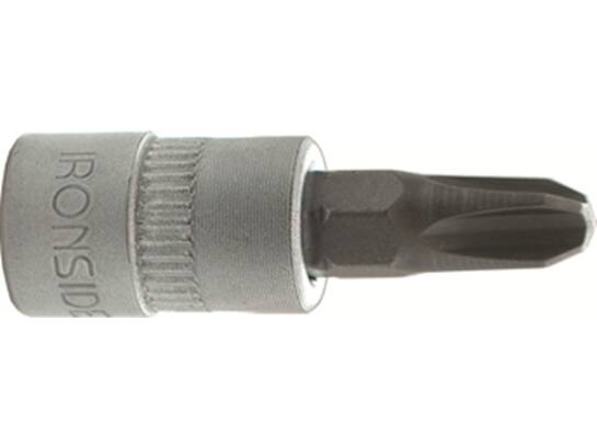 Ironside Dopsleutelschroevendraaier chroom 1/4 ph1