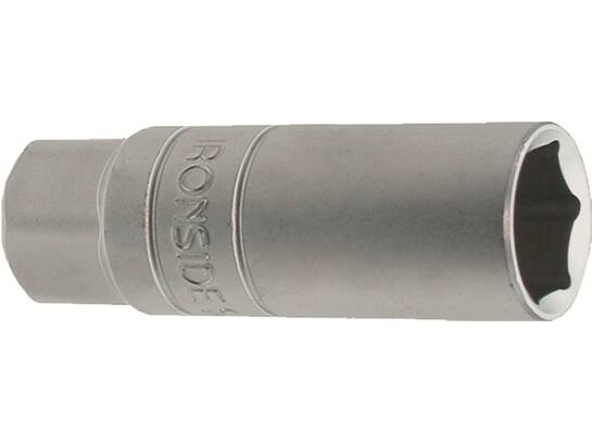 Ironside Bougiedopsleutel chroom sleuf 3/8"
