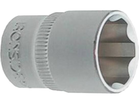 Ironside Dopsleutel chroom 1/4 6 mm