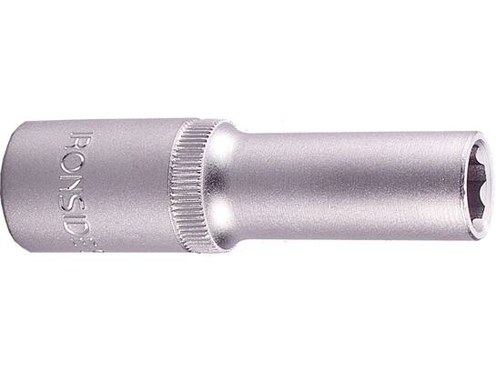 Ironside Dopsleutel chroom verlengd 3/8 11 mm (77 mm)