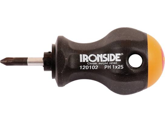 Ironside Stubby schroevendraaier kruis ph-1