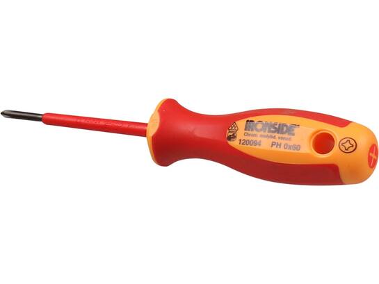 IRONSIDE Schroevendraaier elektriciens kruis VDE PH-0