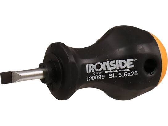 Ironside Stubby schroevendraaier sleuf vde 5.5x25