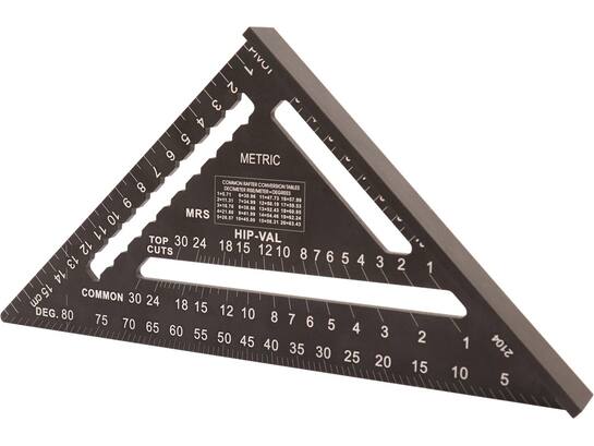 IRONSIDE Metrische winkelhaak 18CM