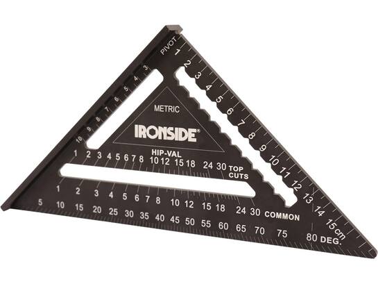IRONSIDE Metrische winkelhaak 18CM