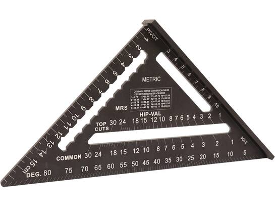 IRONSIDE Metrische winkelhaak 18CM