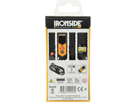 Ironside Laserafstandsmeter 40 meter