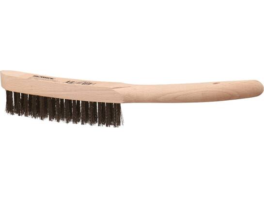 IRONSIDE Staaldraadborstel RVS 2 RIJEN