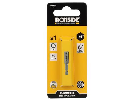 Ironside bithouder RVS met borgring 60 mm