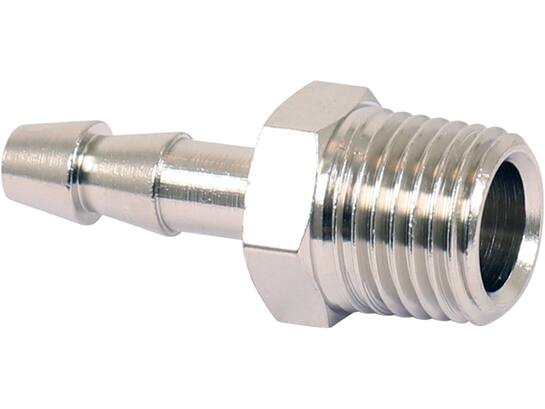 IRONSIDE Insteeknippel met slangpilaar 6MM 1/4