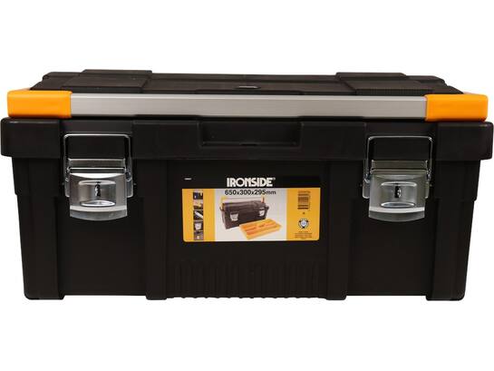 IRONSIDE Gereedschapskoffer kunststof TOOLBOX PRO PLUS 650 65X30X30