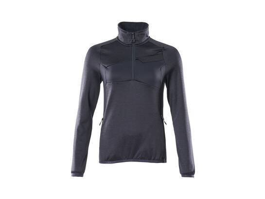 Mascot Fleecetrui met korte rits dames donkermarine 2XL