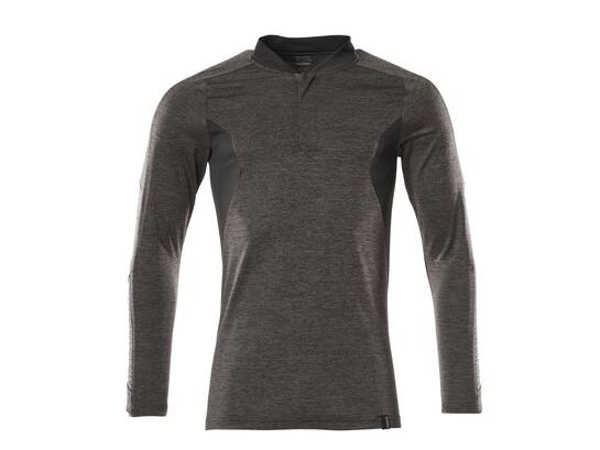 Mascot Poloshirt met lange mouwen donkerantraciet/zwart S ONE